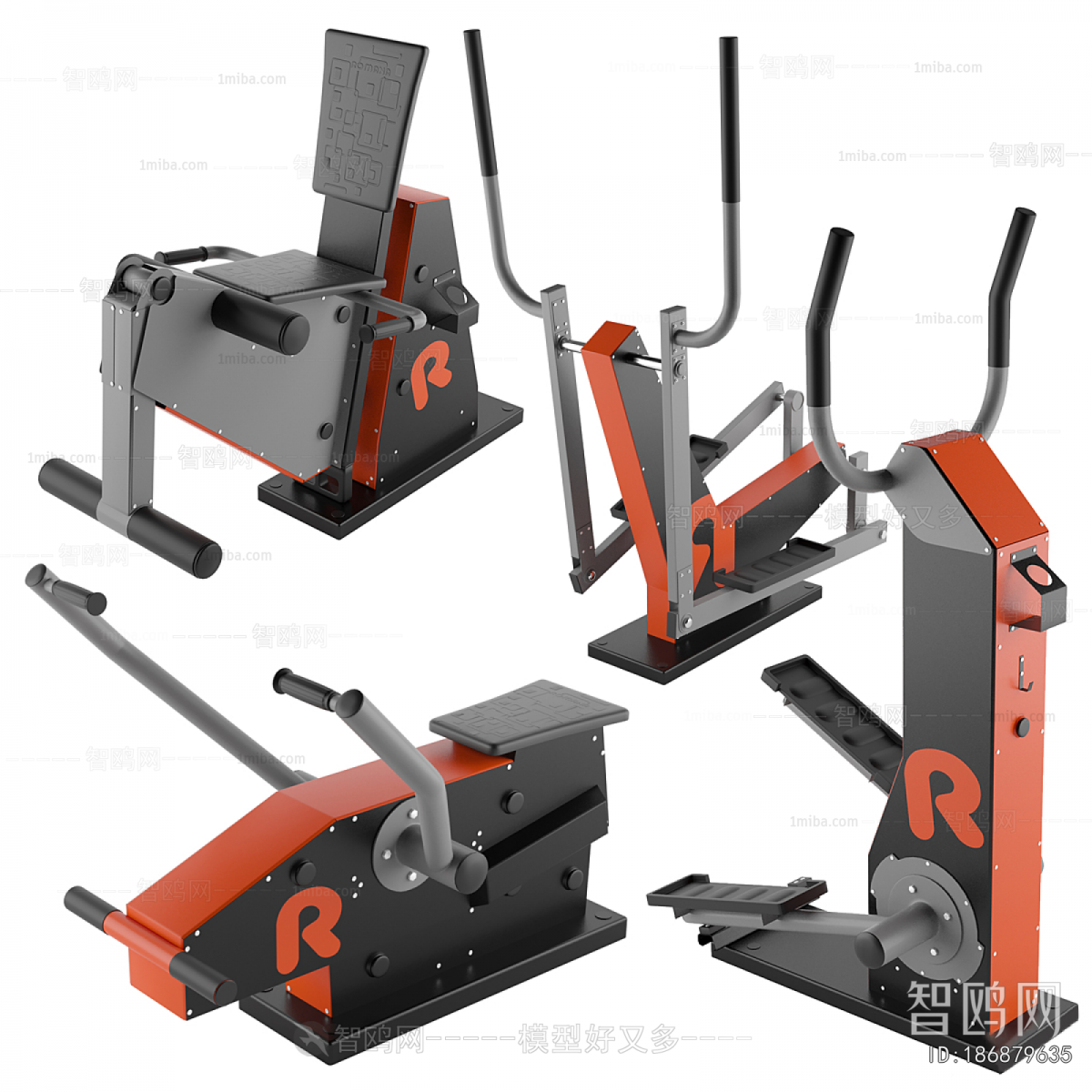 Modern Fitness Equipment