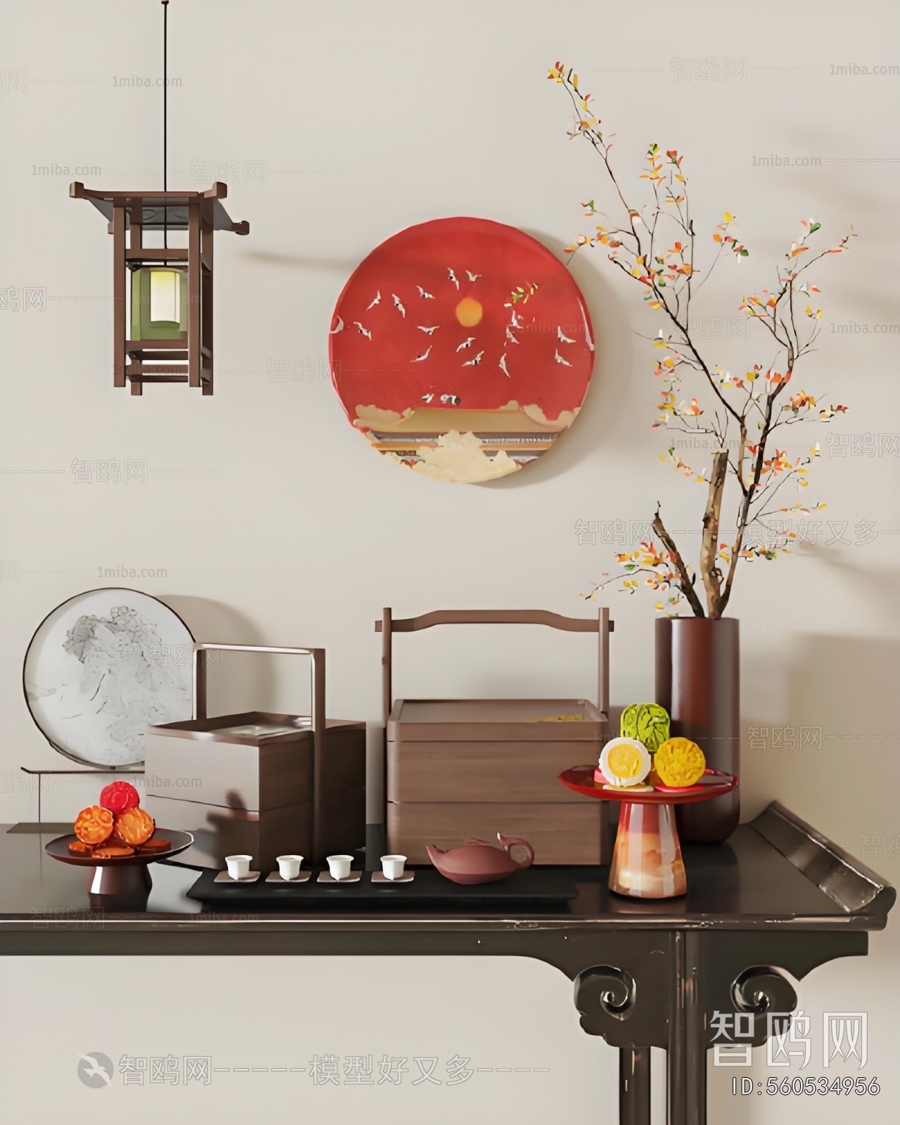 New Chinese Style Decorative Set