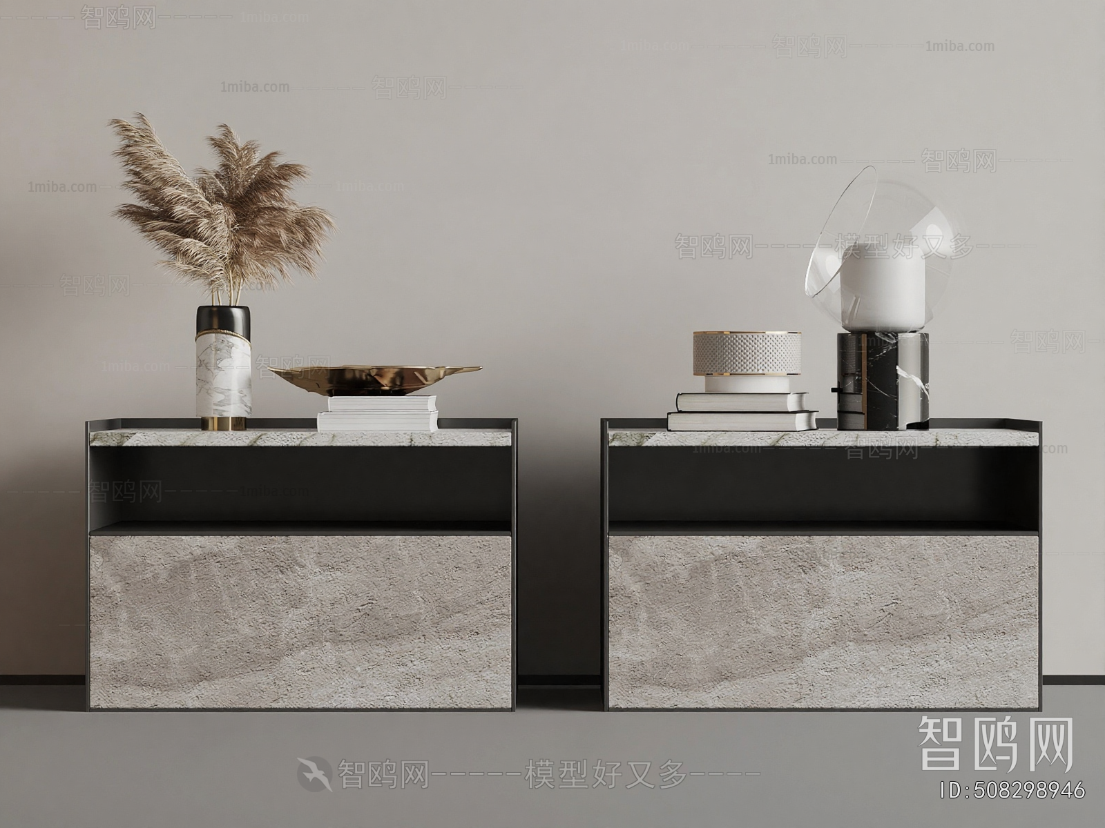 Modern Bedside Cupboard