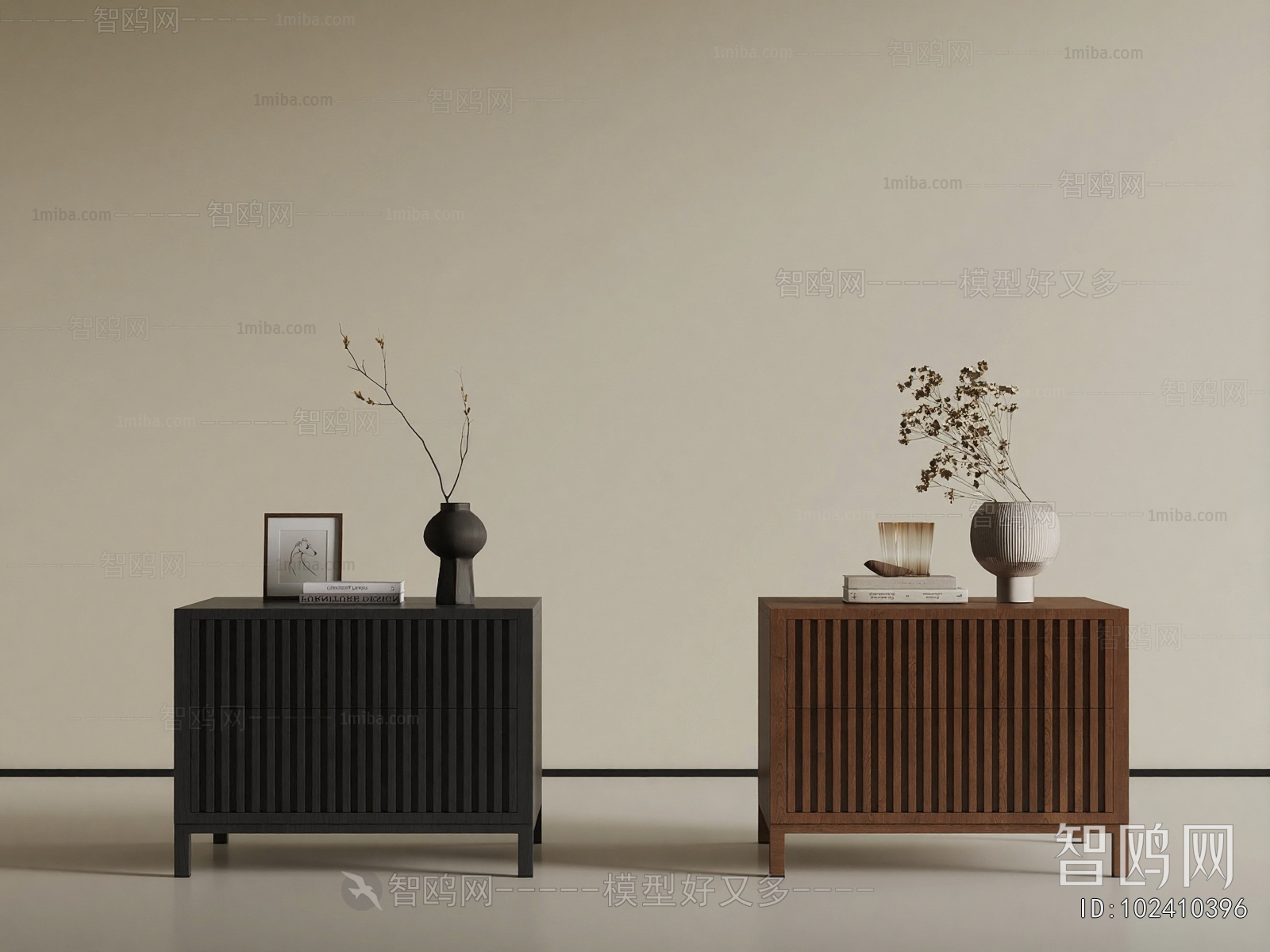 Modern Bedside Cupboard