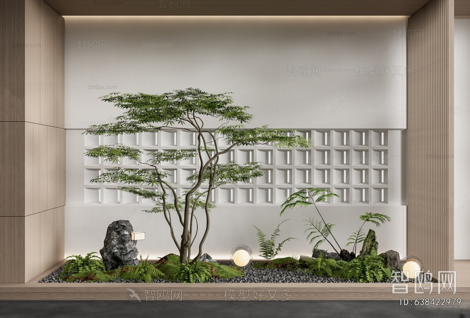 New Chinese Style Plant Landscaping