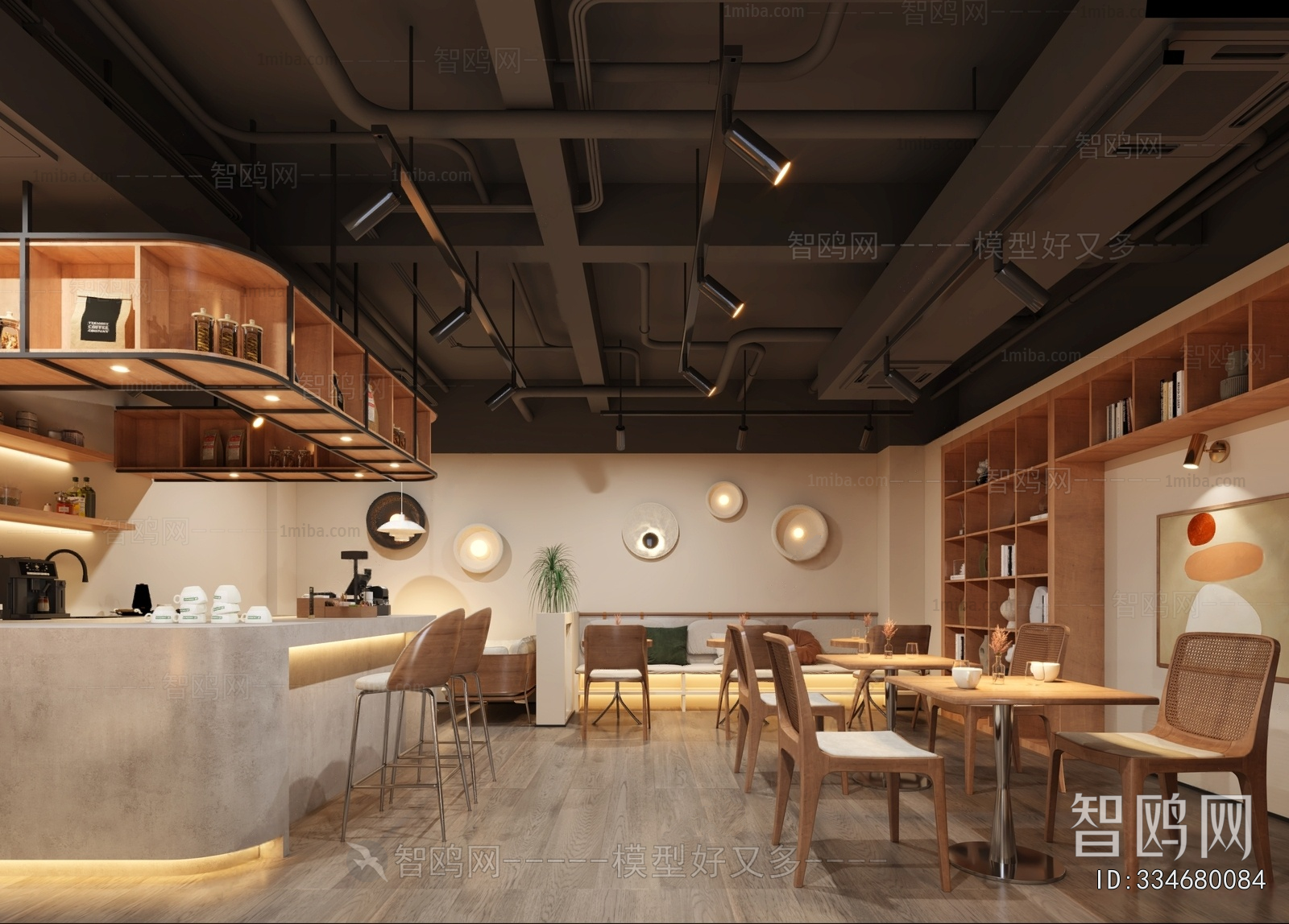 Wabi-sabi Style Cafe