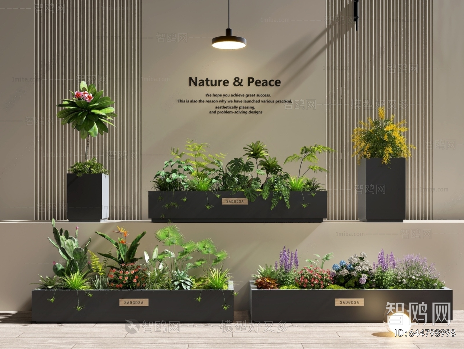 Modern Flower Bed, Flower Bowl, Flower Box