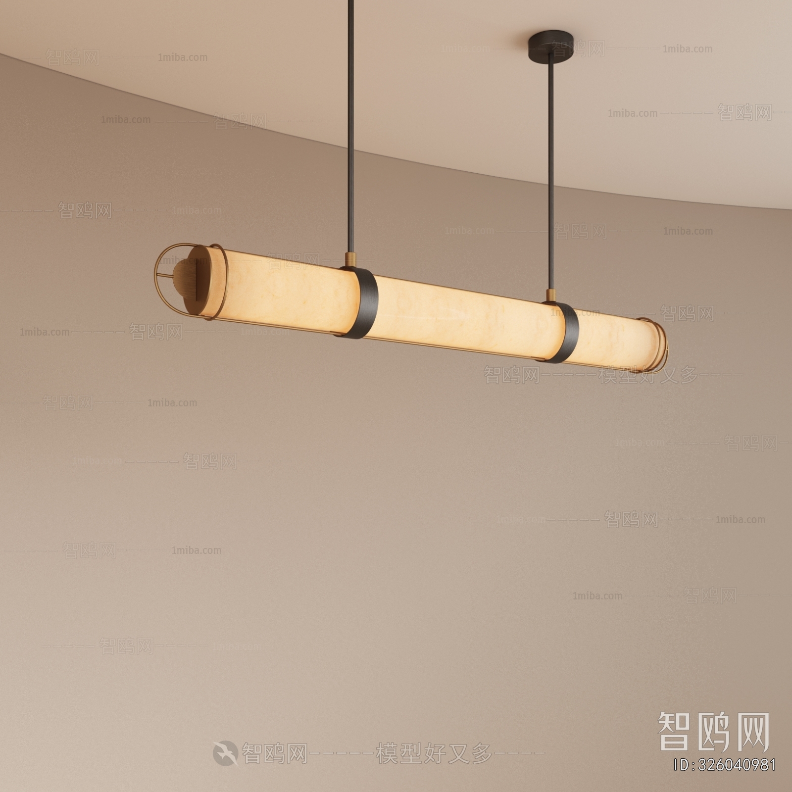 Modern Long Chandelier