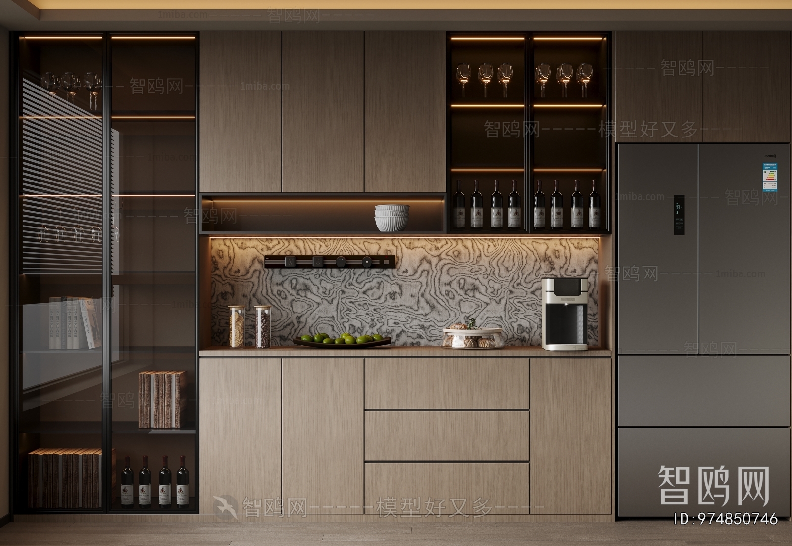 Modern Wine Cabinet