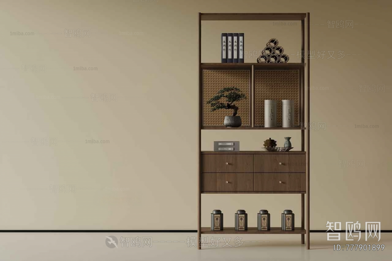 New Chinese Style Antique Rack