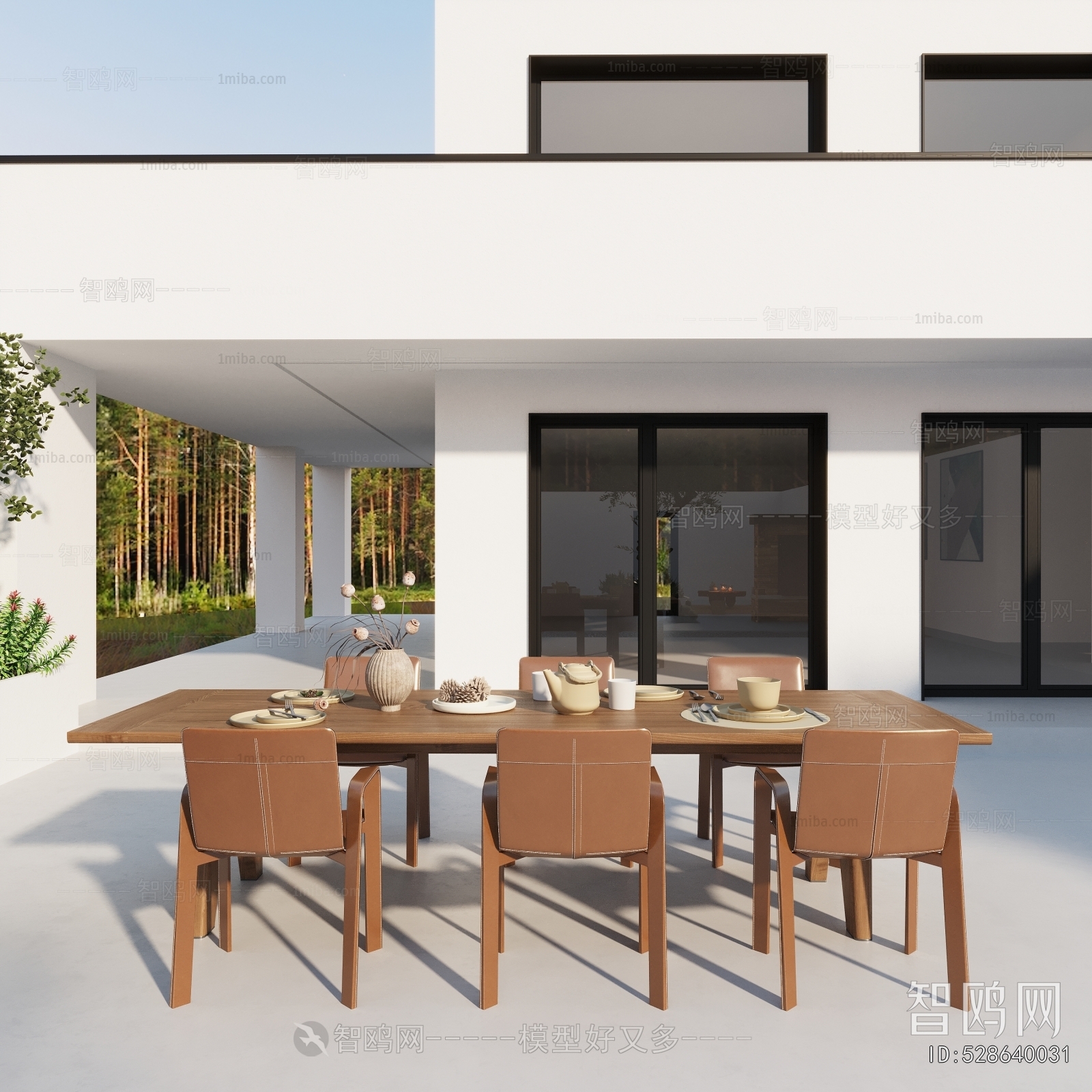 Modern Courtyard/landscape