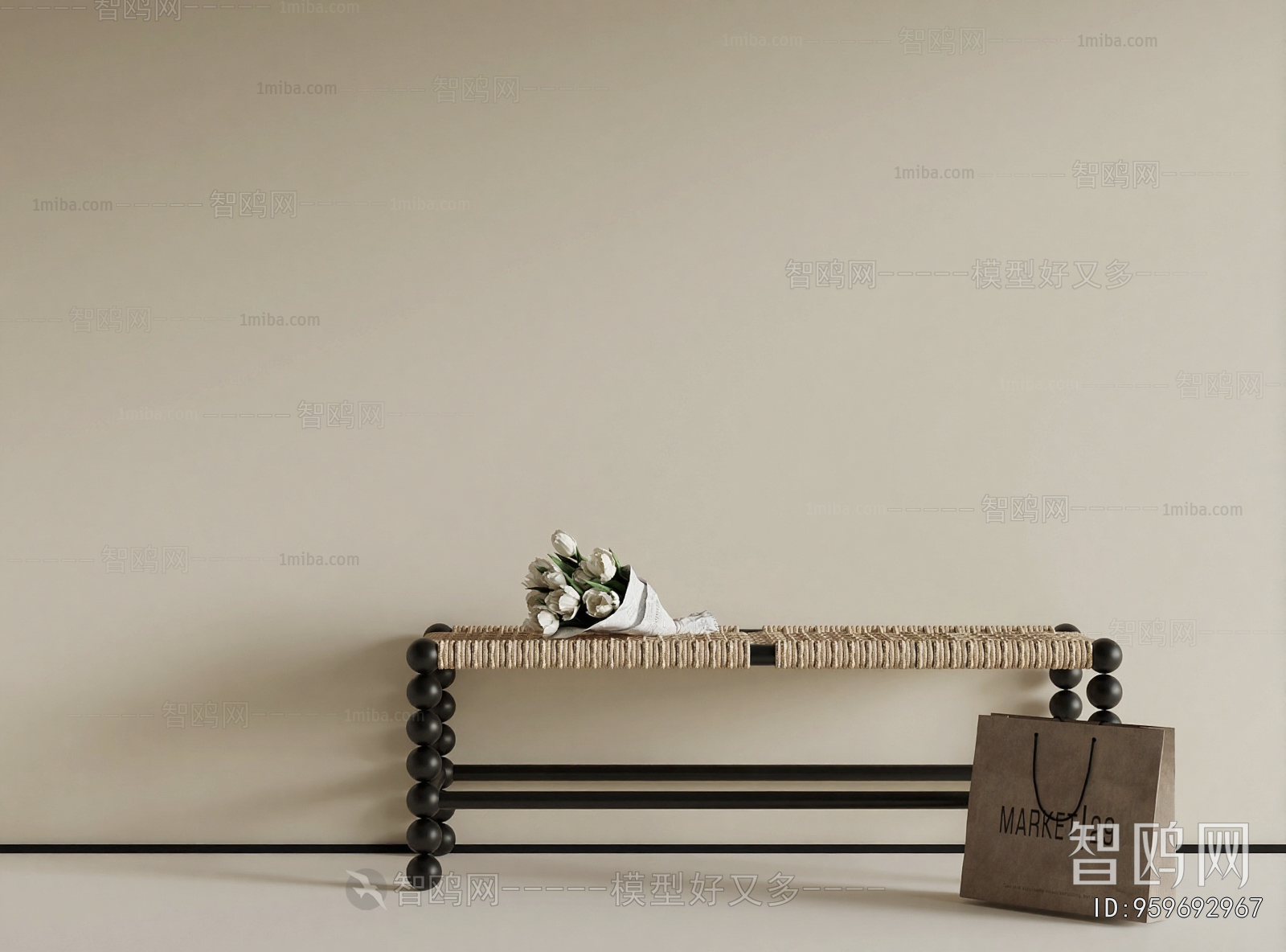 French Style Stool For Changing Shoes