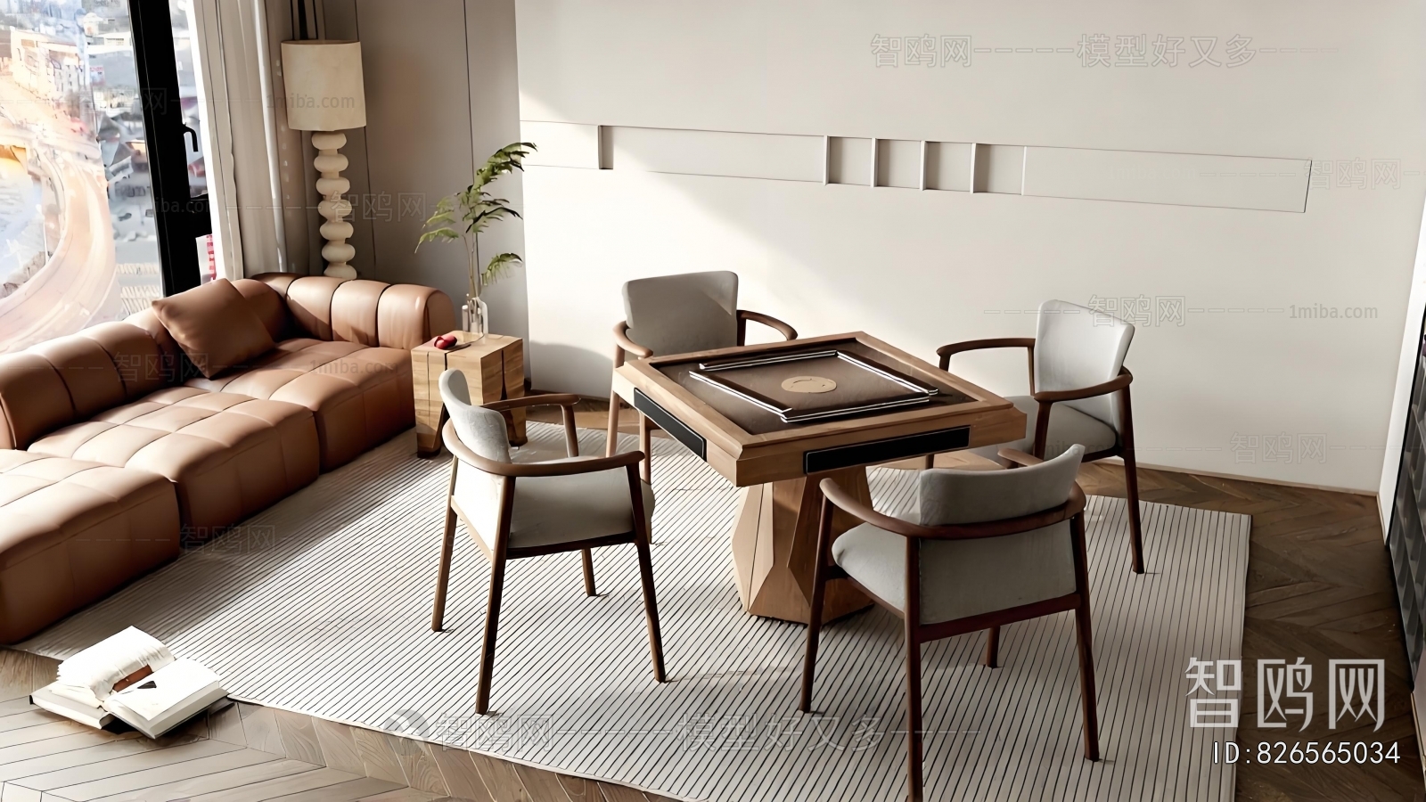 Modern Mahjong Tables And Chairs