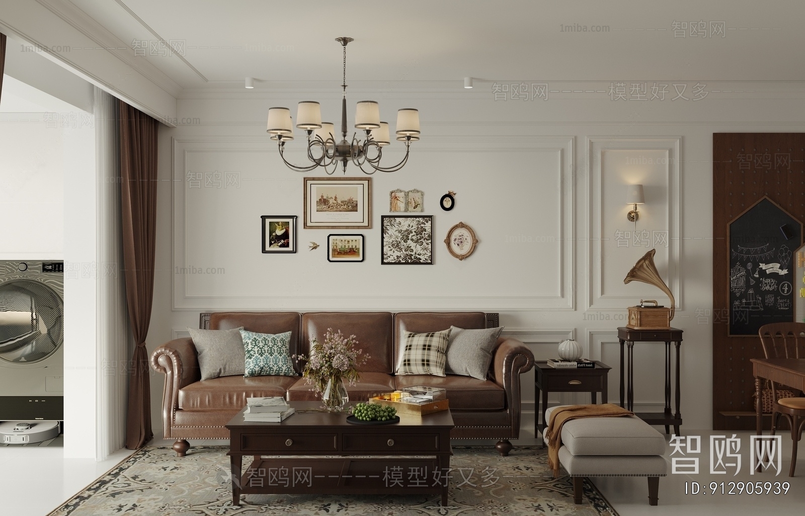 American Style A Living Room