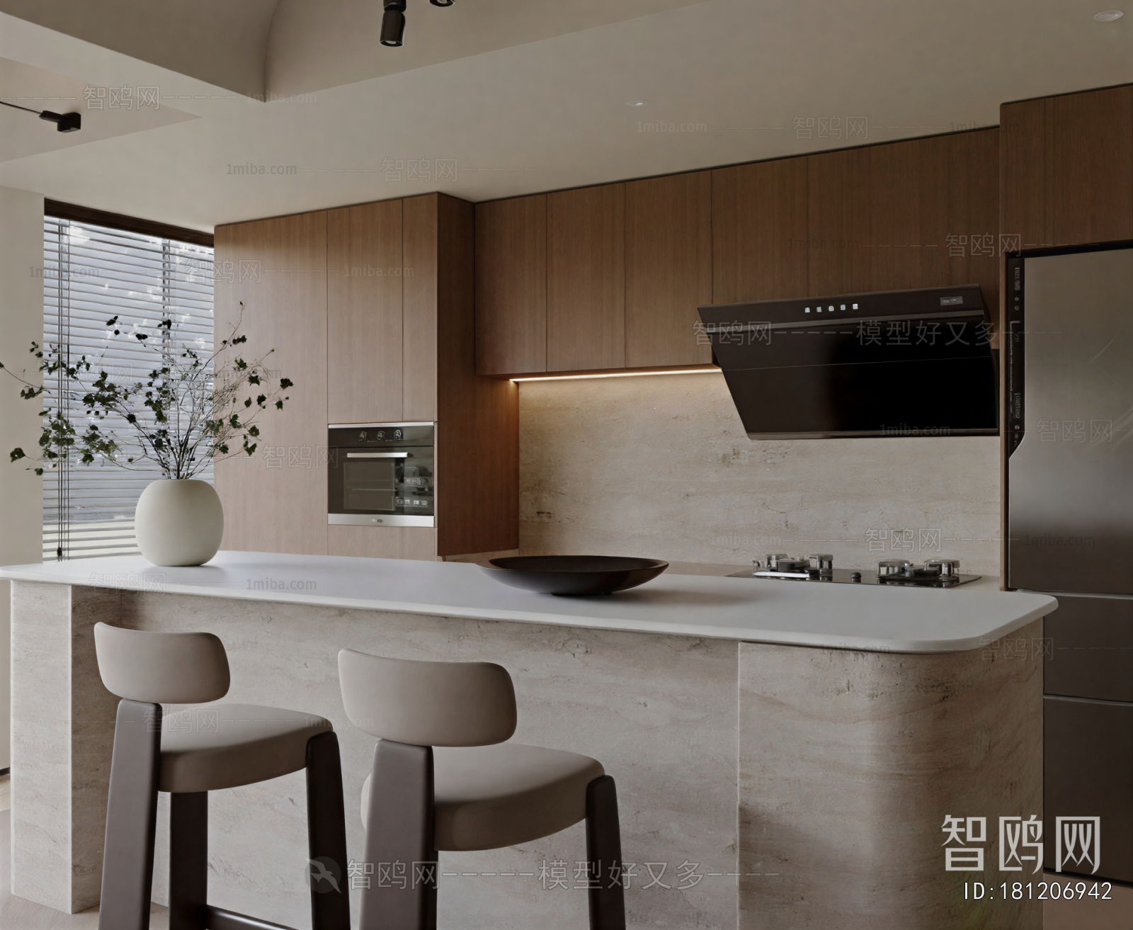 Wabi-sabi Style Dining Room