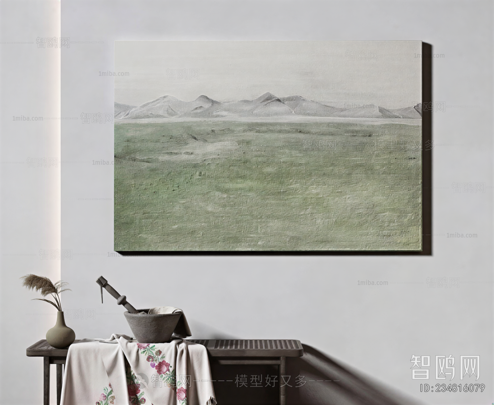 Wabi-sabi Style Painting