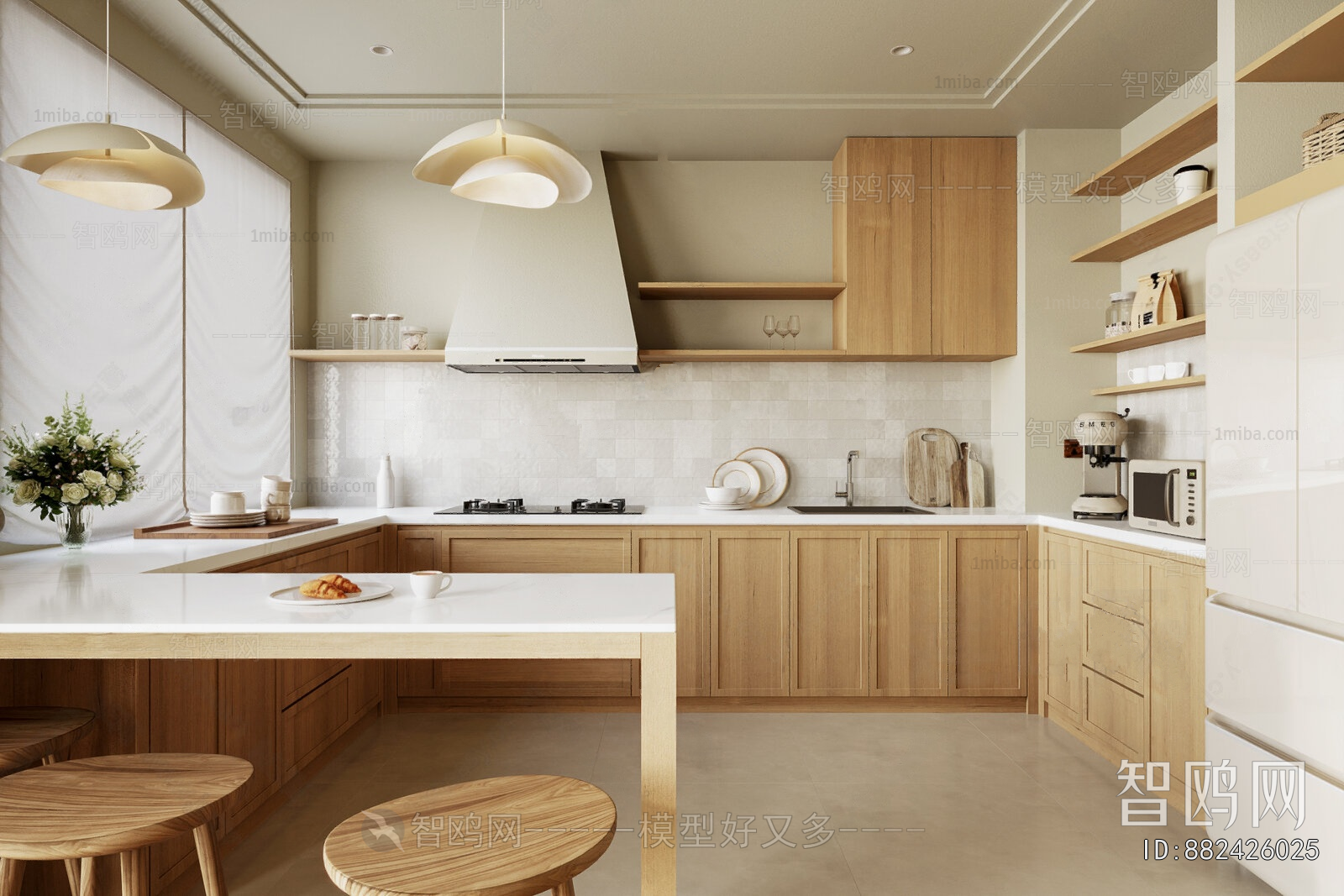 Modern Open Kitchen