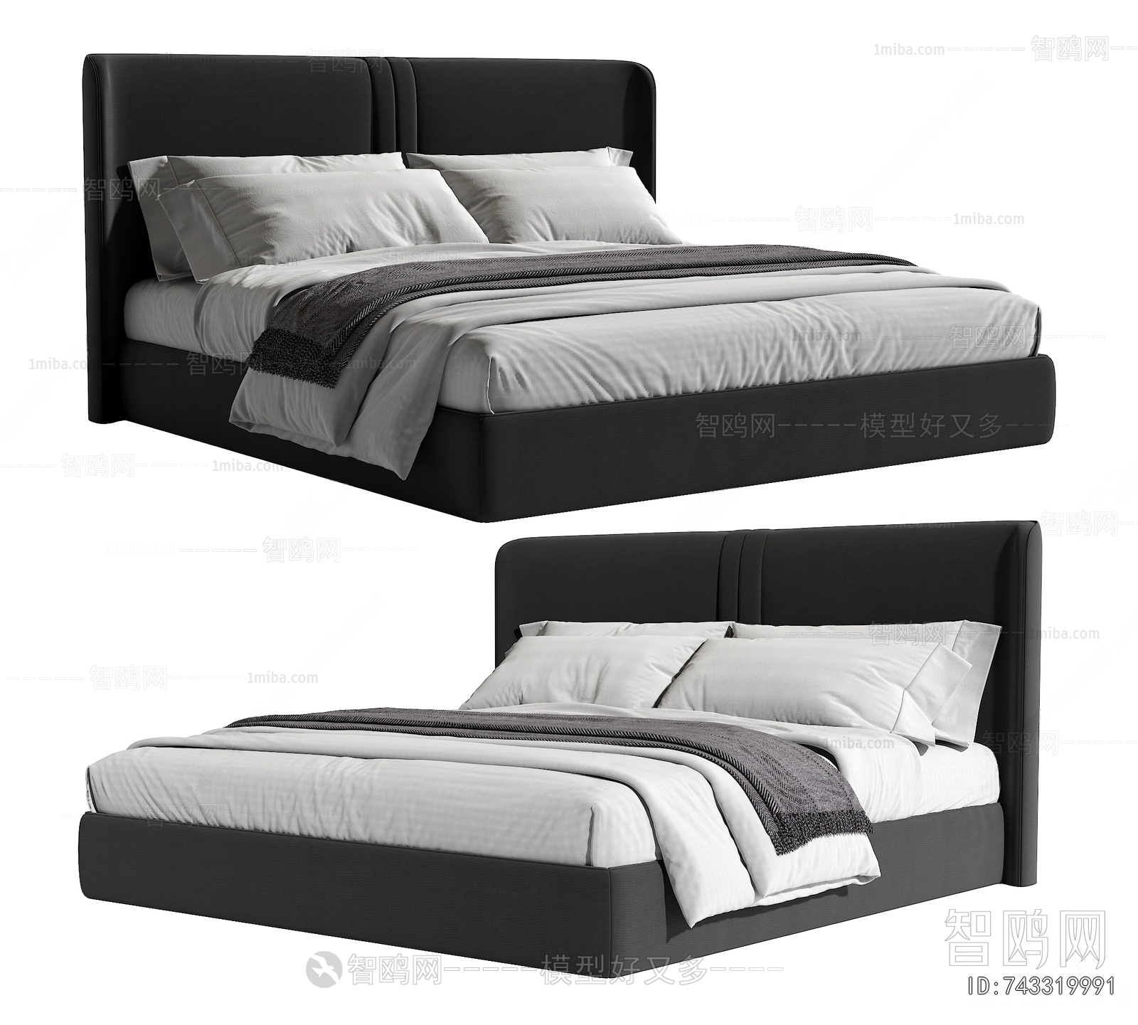 Modern Double Bed