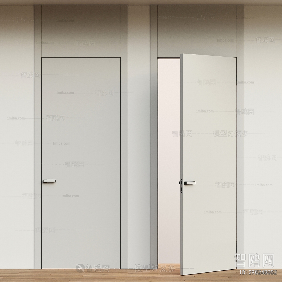 Modern Single Door