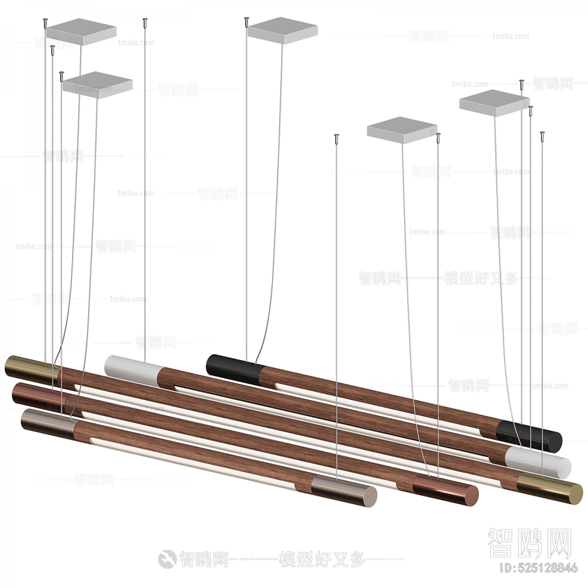 Modern Long Chandelier