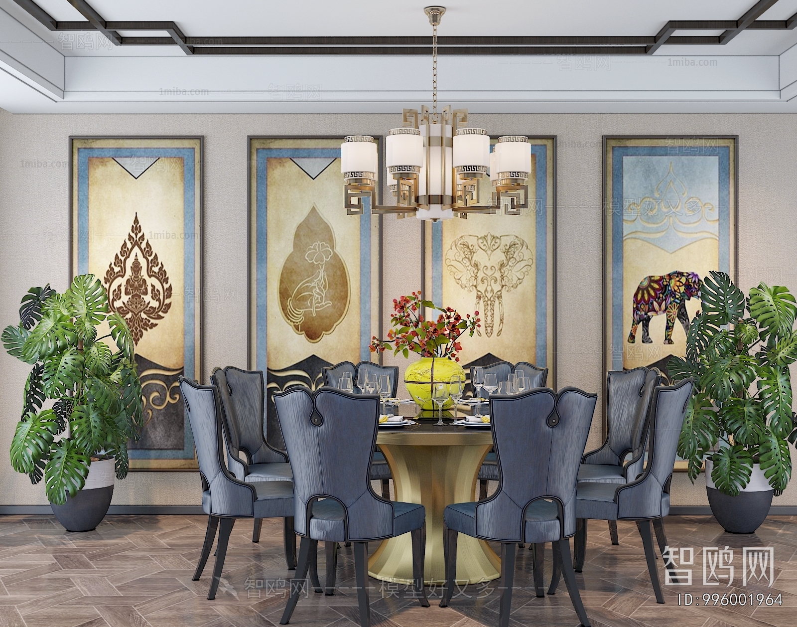 New Classical Style Dining Room