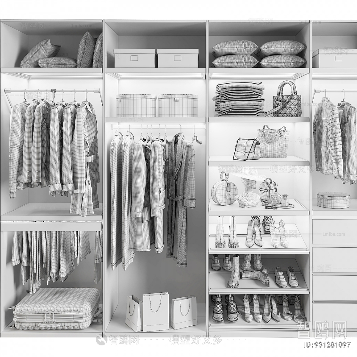 Modern The Wardrobe