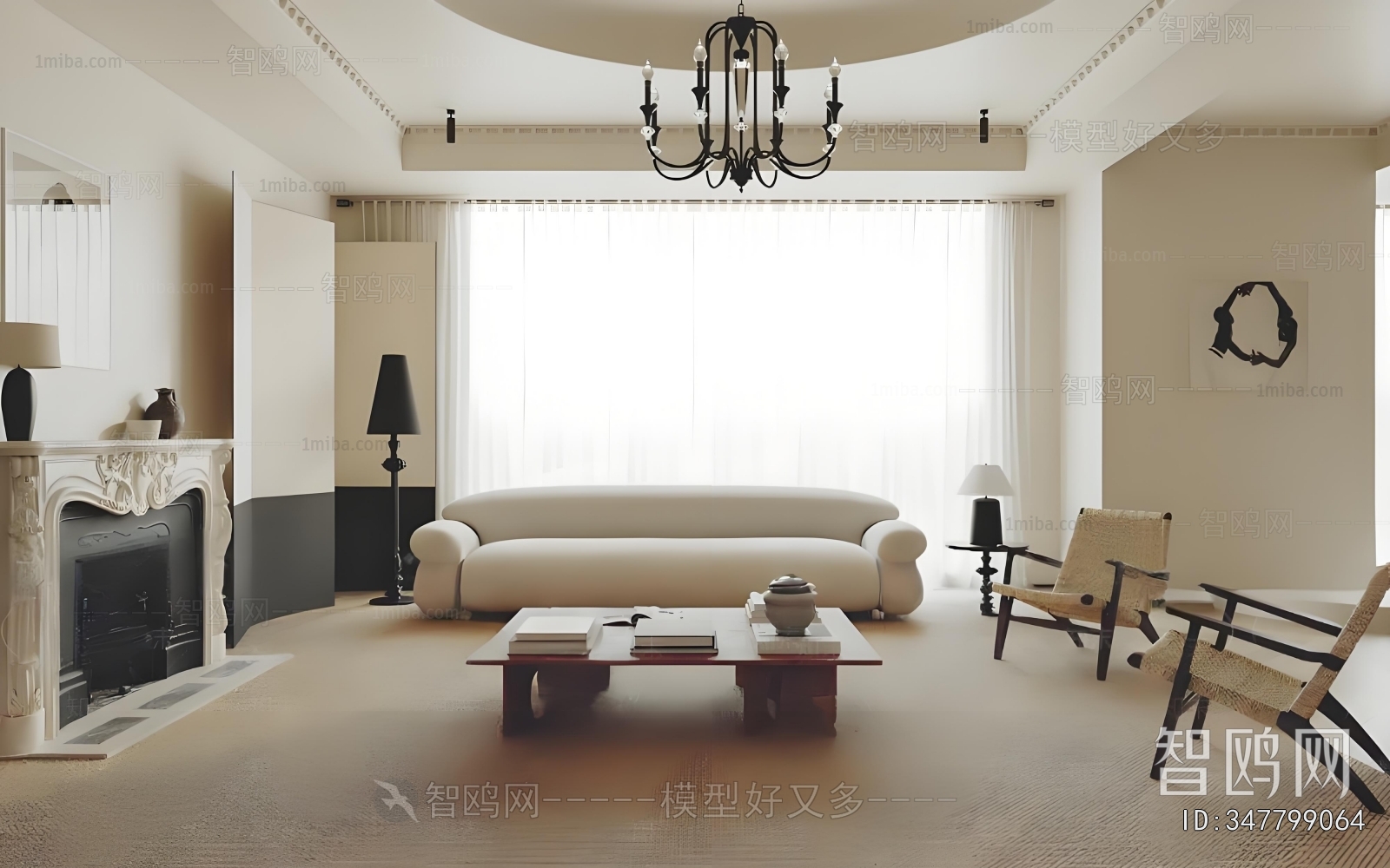 French Style A Living Room