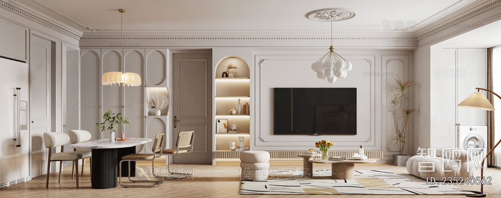 French Style A Living Room