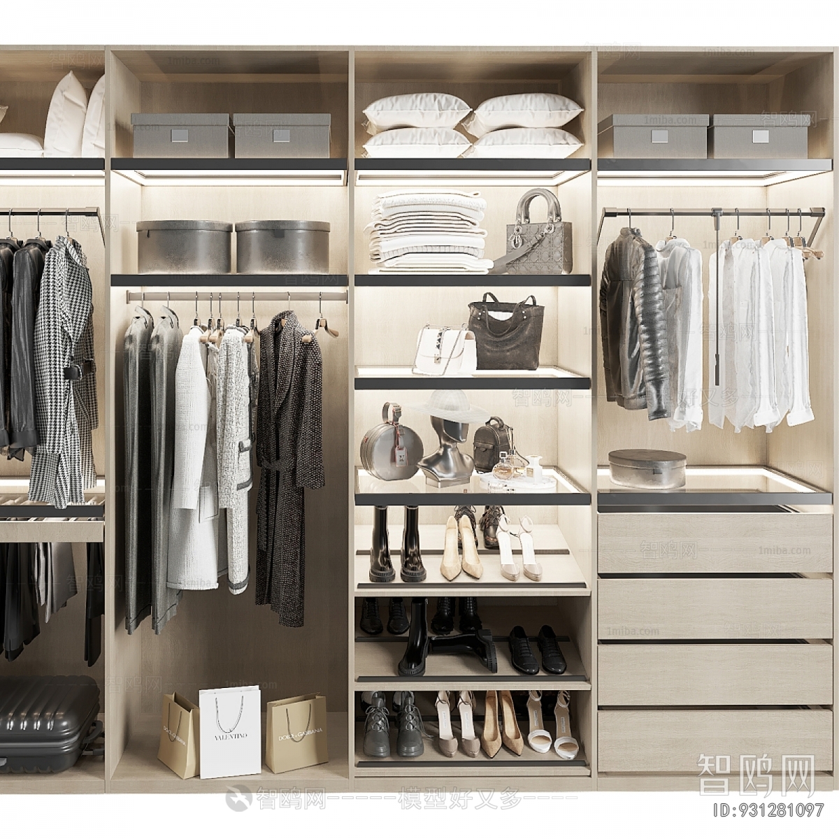 Modern The Wardrobe
