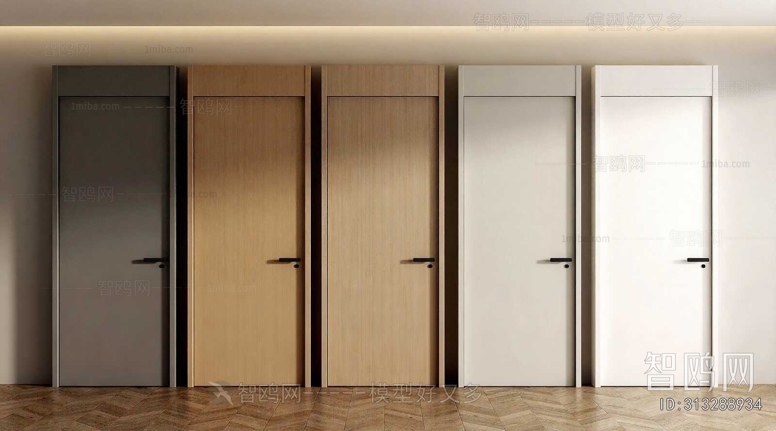 Modern Single Door