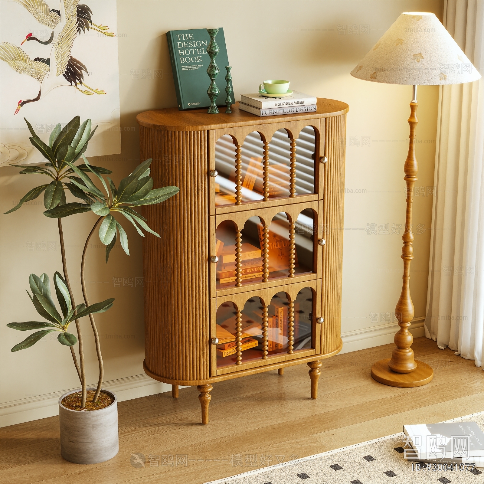 French Style Decorative Cabinet