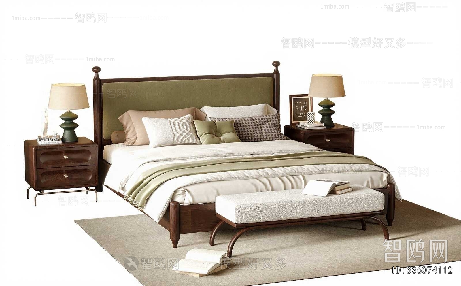 Modern Double Bed