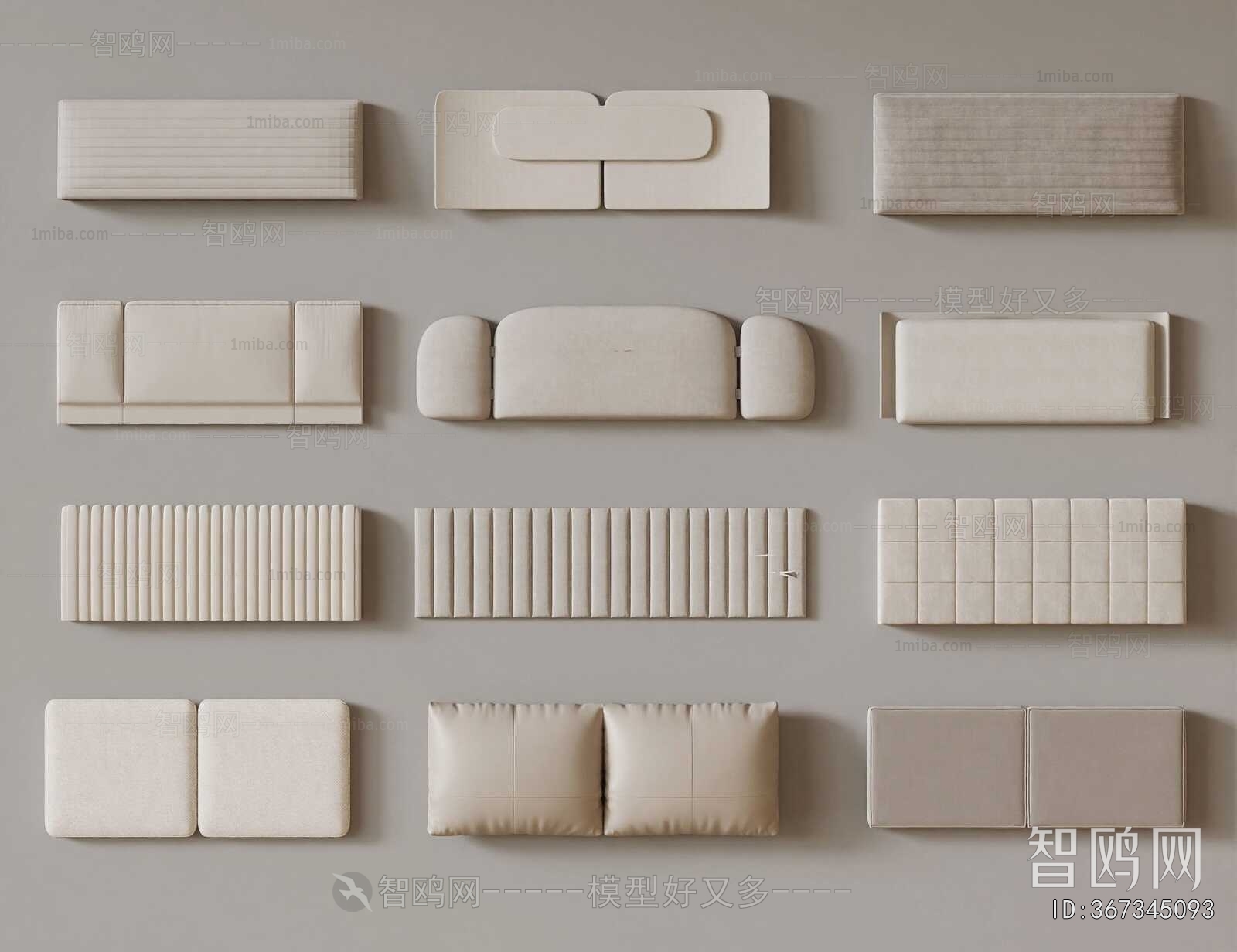 Modern Bedhead Back Rest