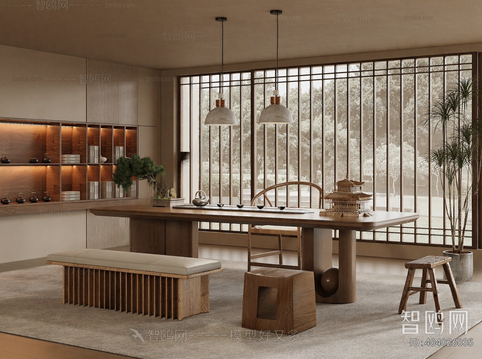 New Chinese Style Tea House