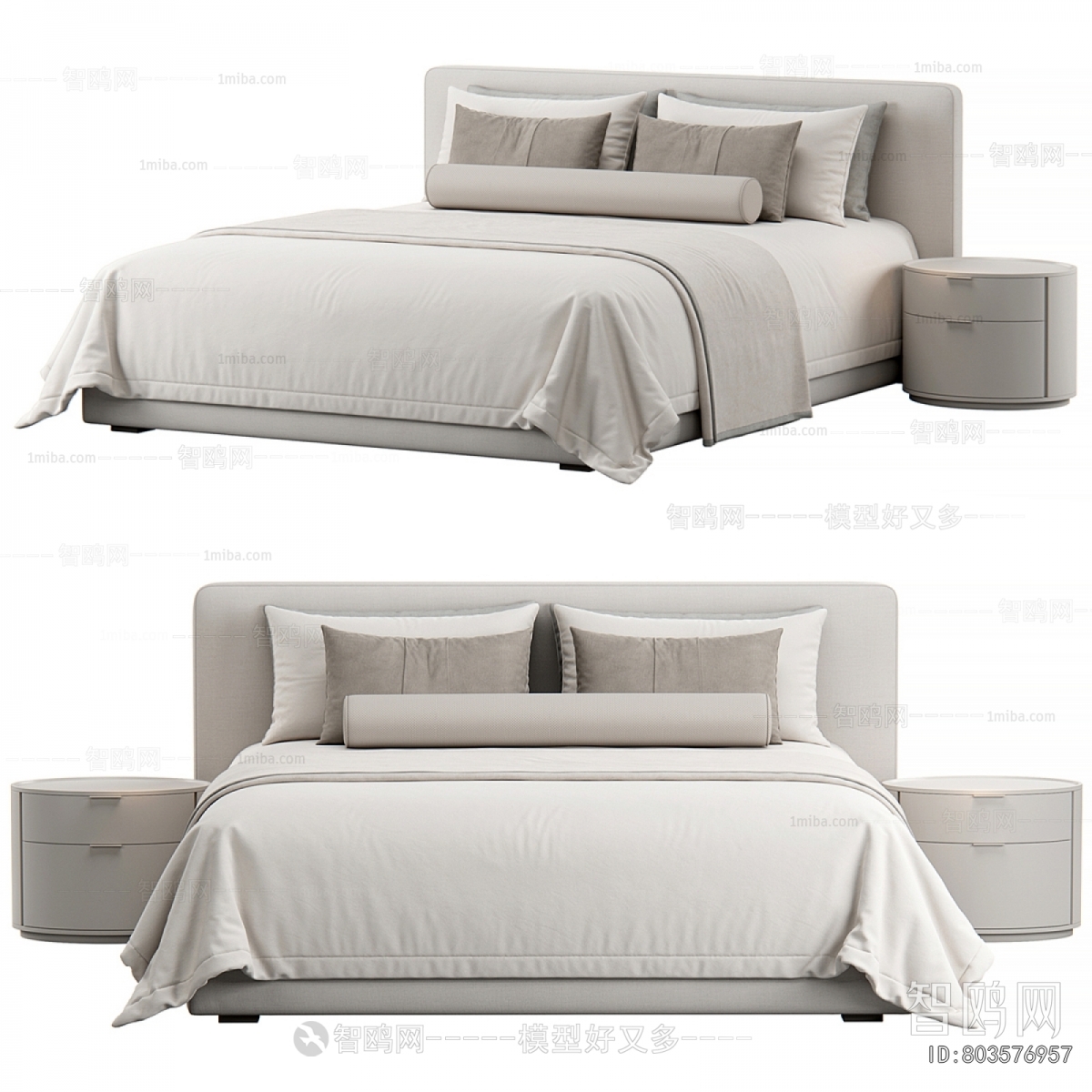 Modern Double Bed
