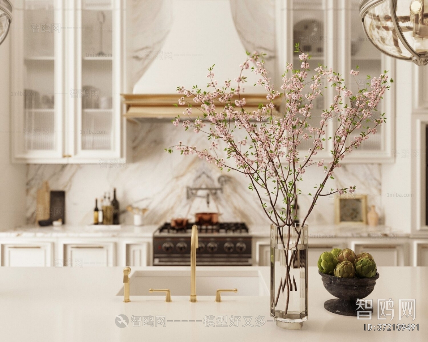 American Style Open Kitchen