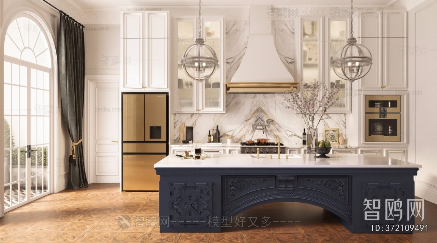 American Style Open Kitchen