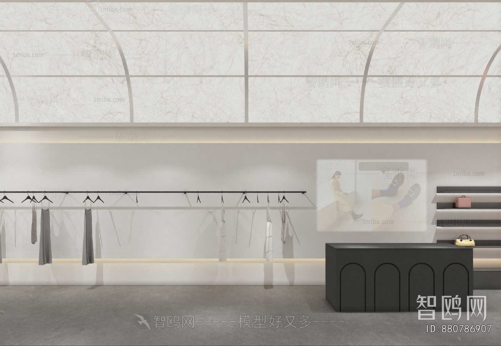 Modern Clothing Store