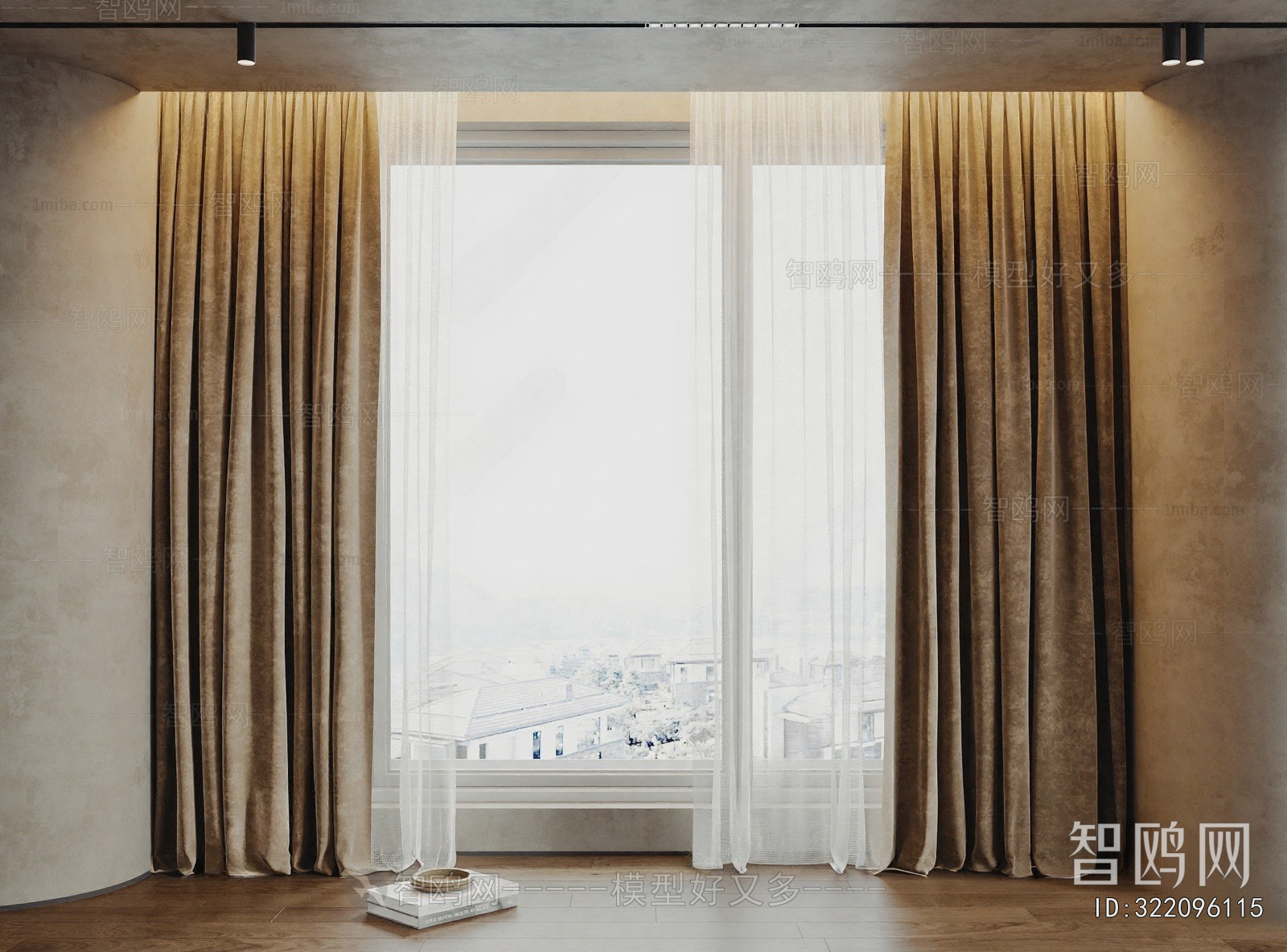 Wabi-sabi Style The Curtain