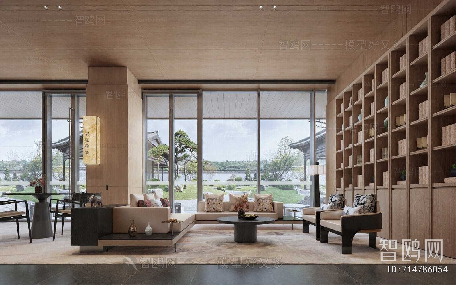 New Chinese Style Rest Area