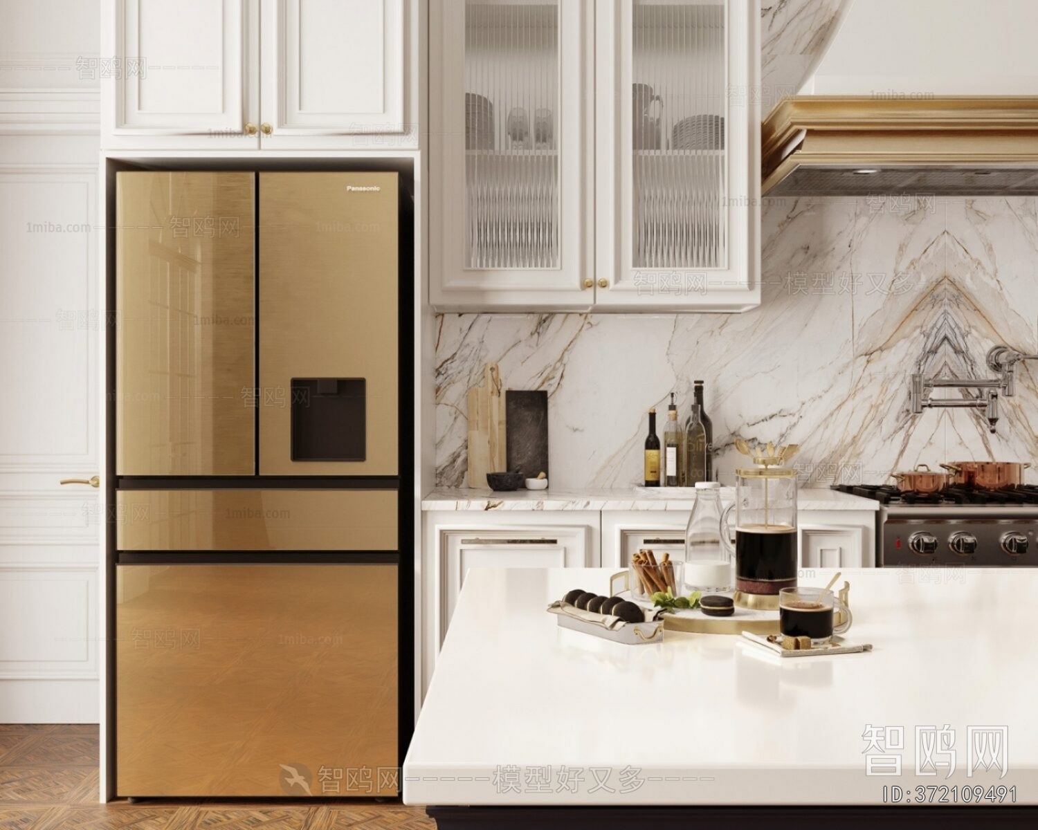 American Style Open Kitchen