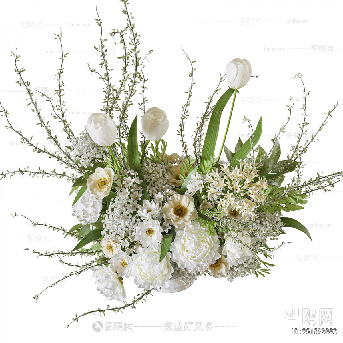 Modern Flower Arrangement