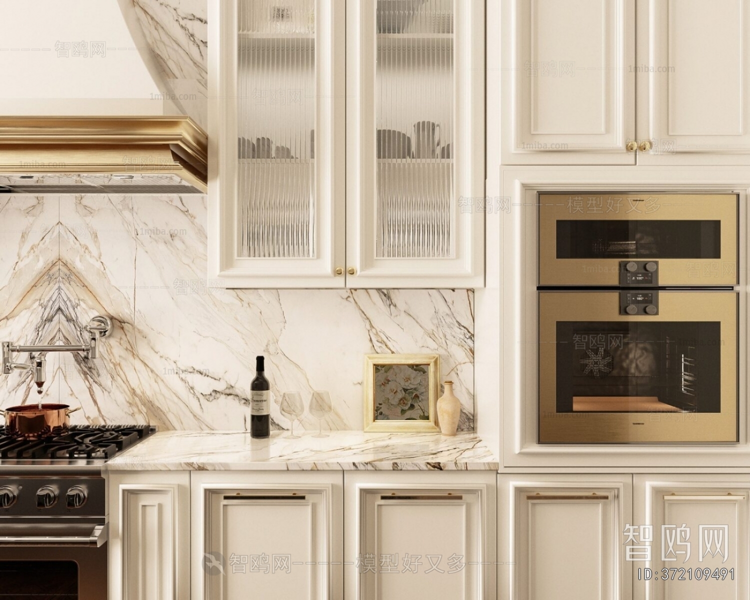 American Style Open Kitchen