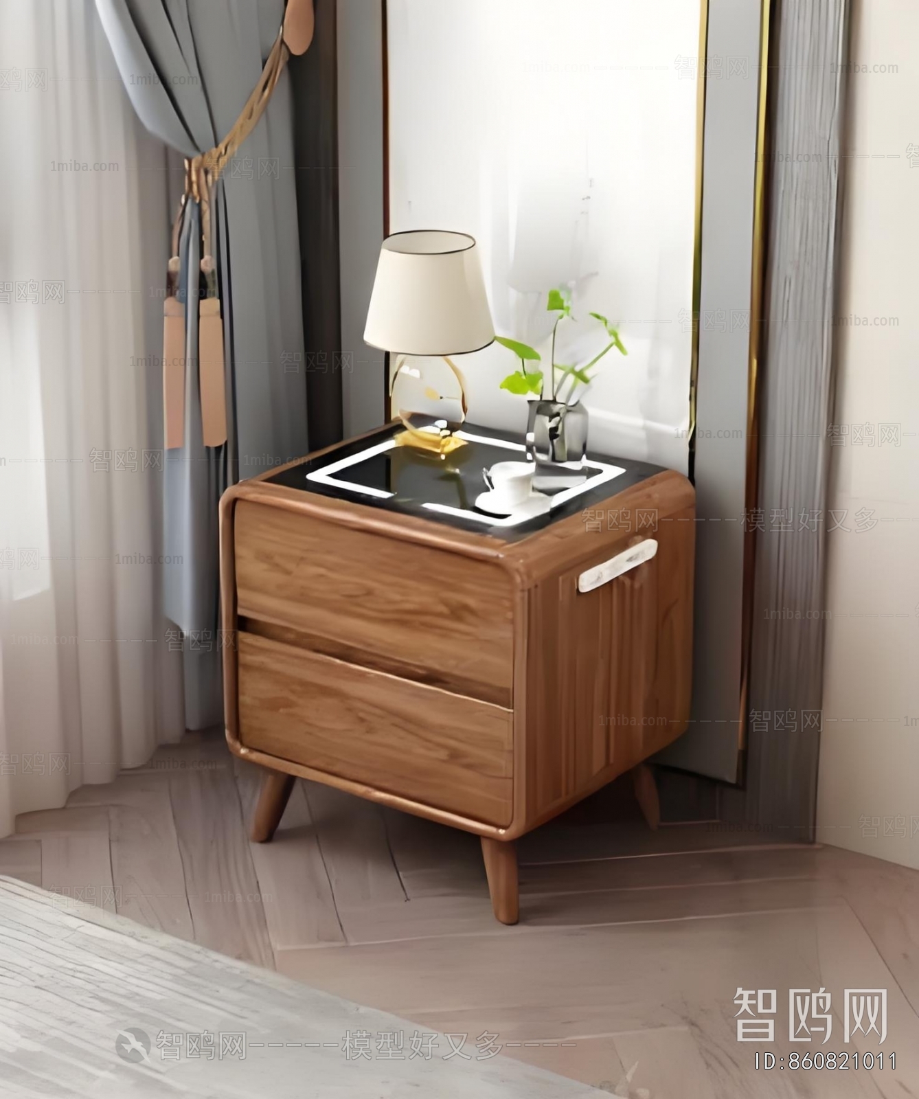 Modern Bedside Cupboard