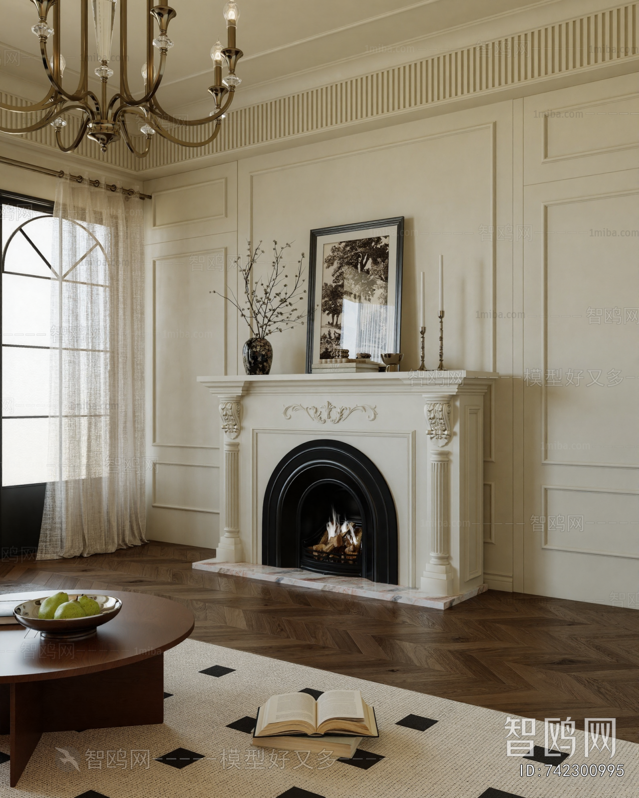 French Style A Living Room