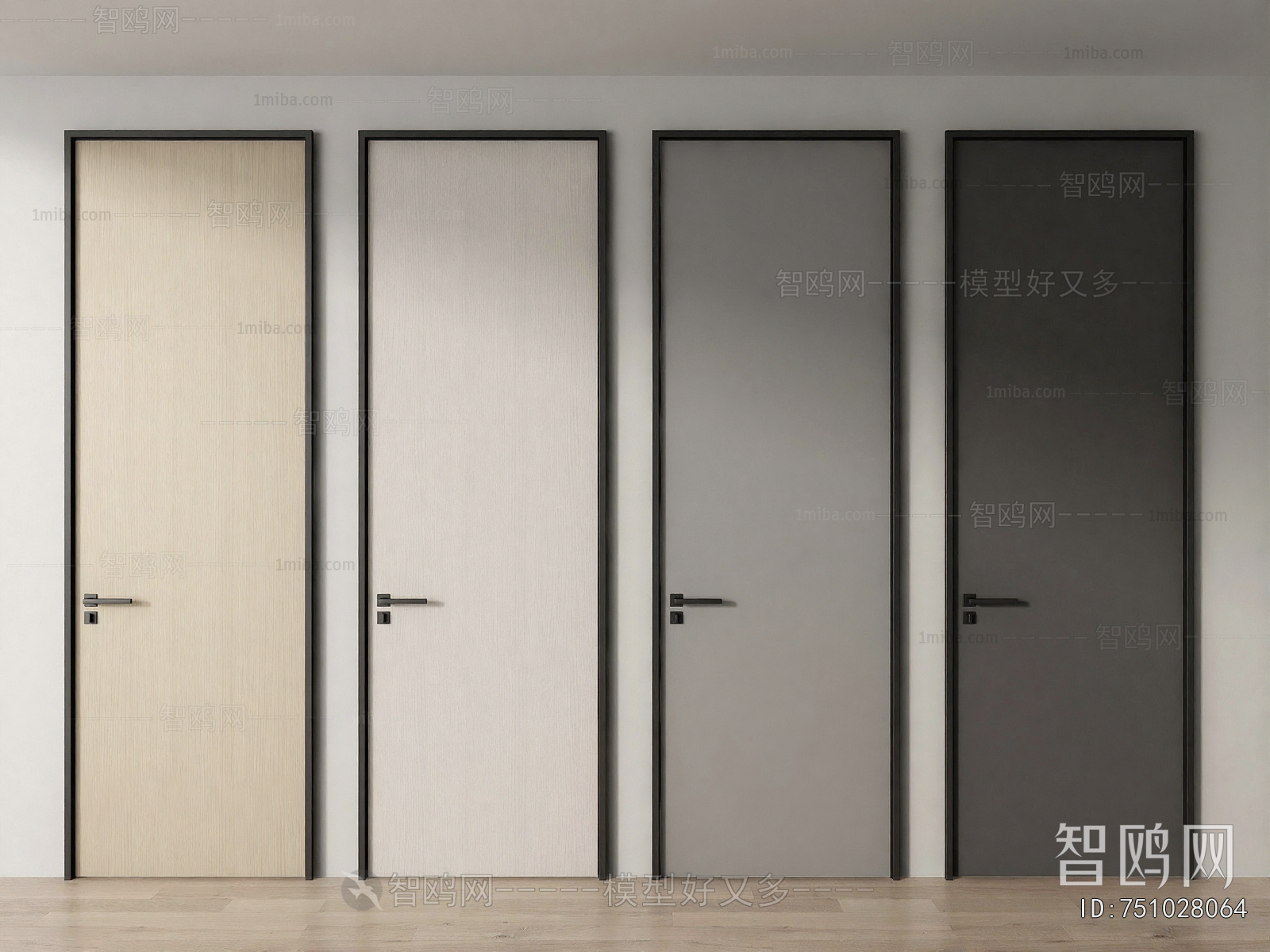 Modern Single Door