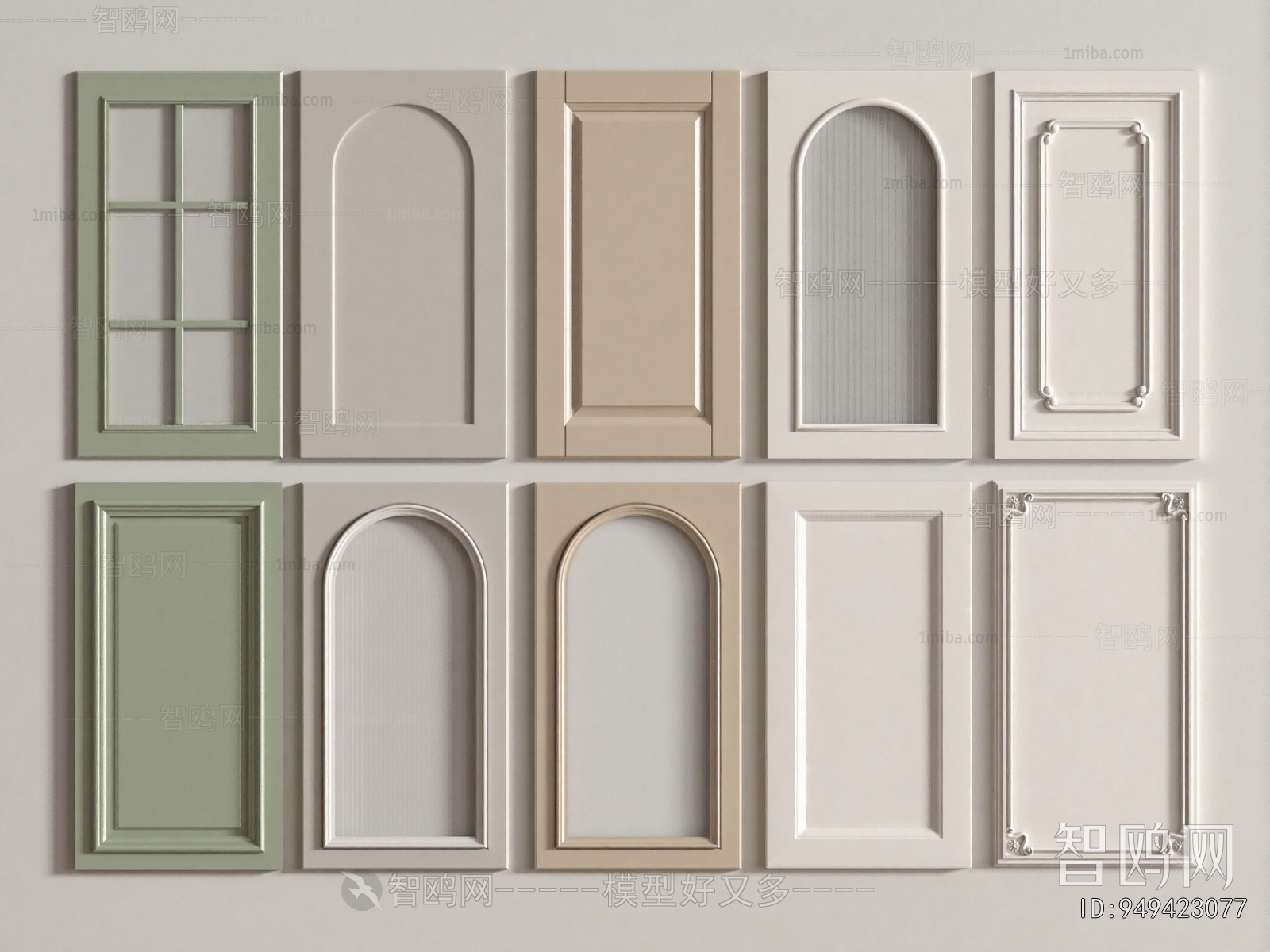 French Style Door Panel