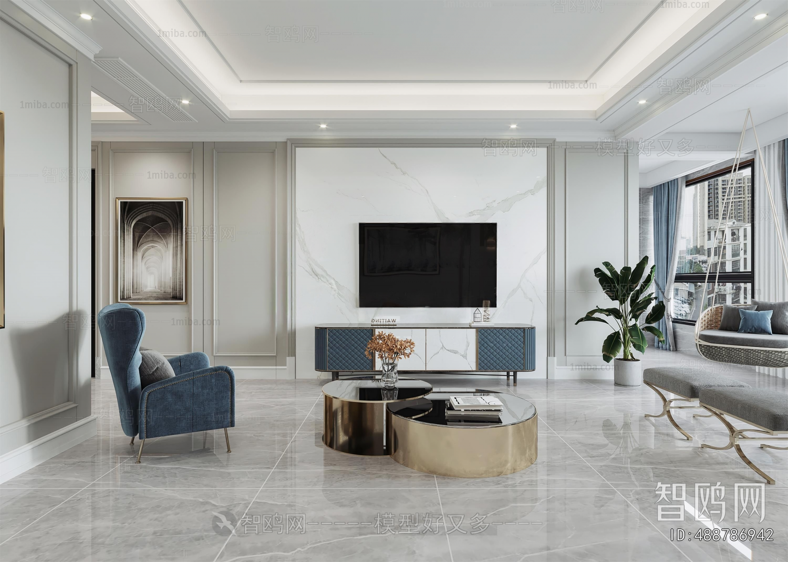 Modern A Living Room