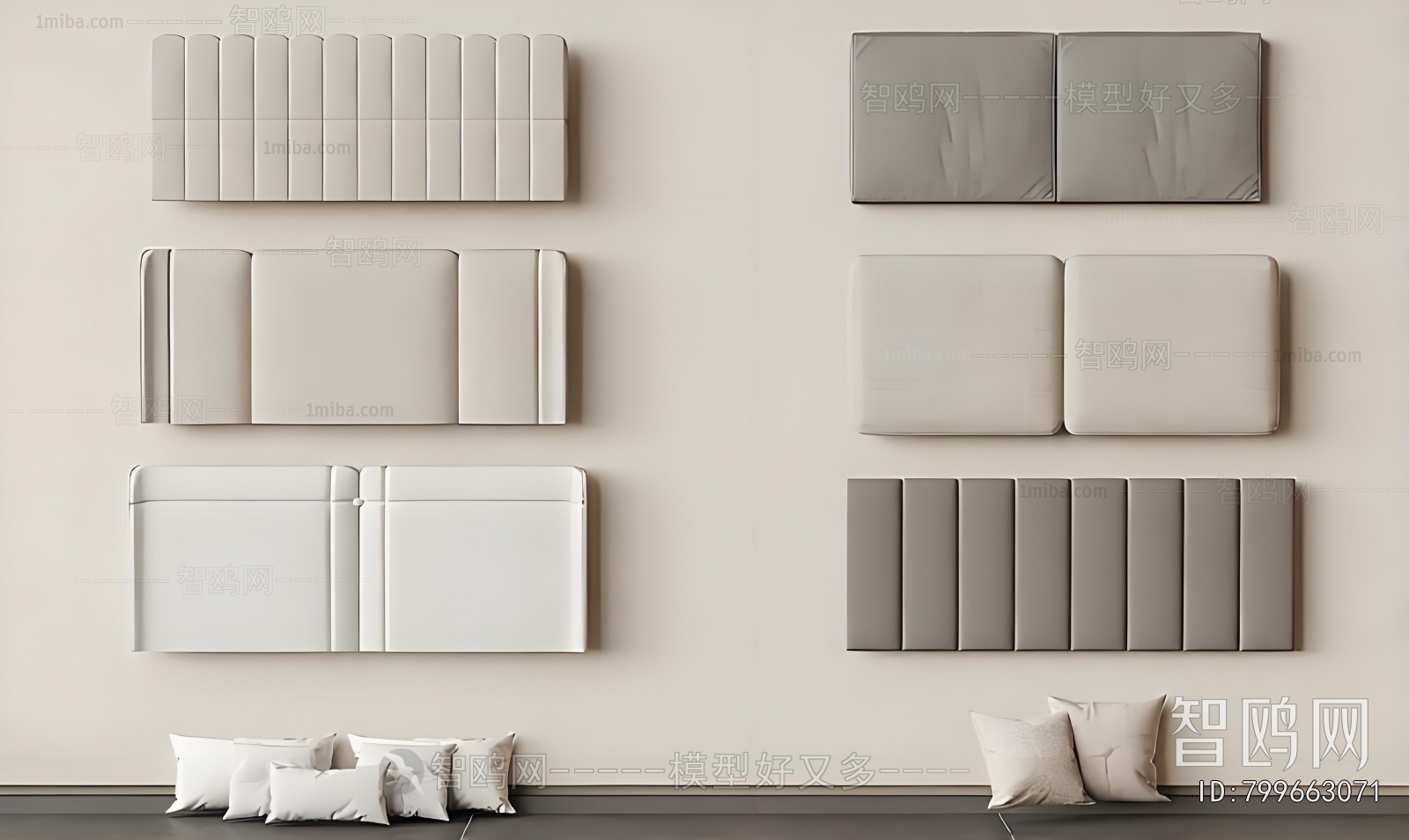 Modern Bedhead Back Rest