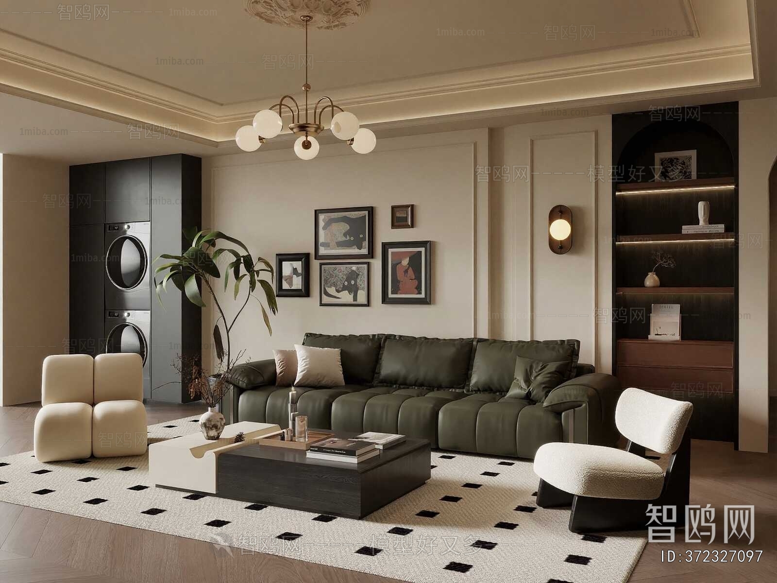 French Style A Living Room