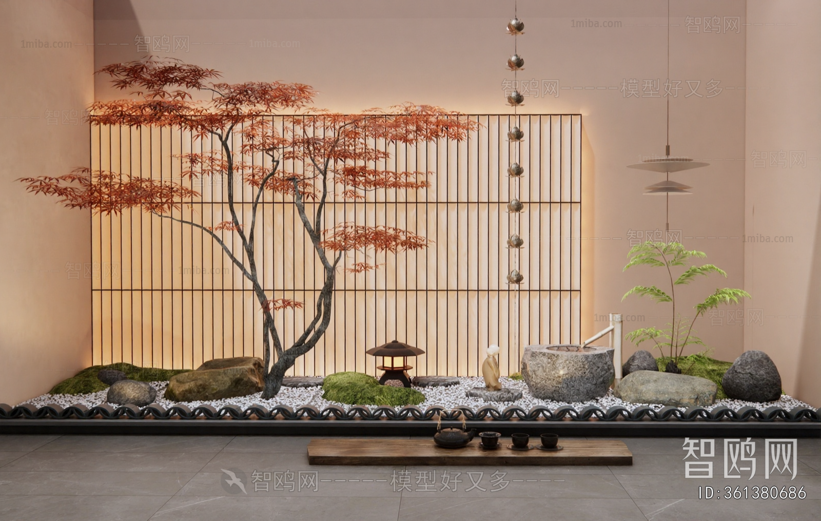 Japanese Style Plant Landscaping