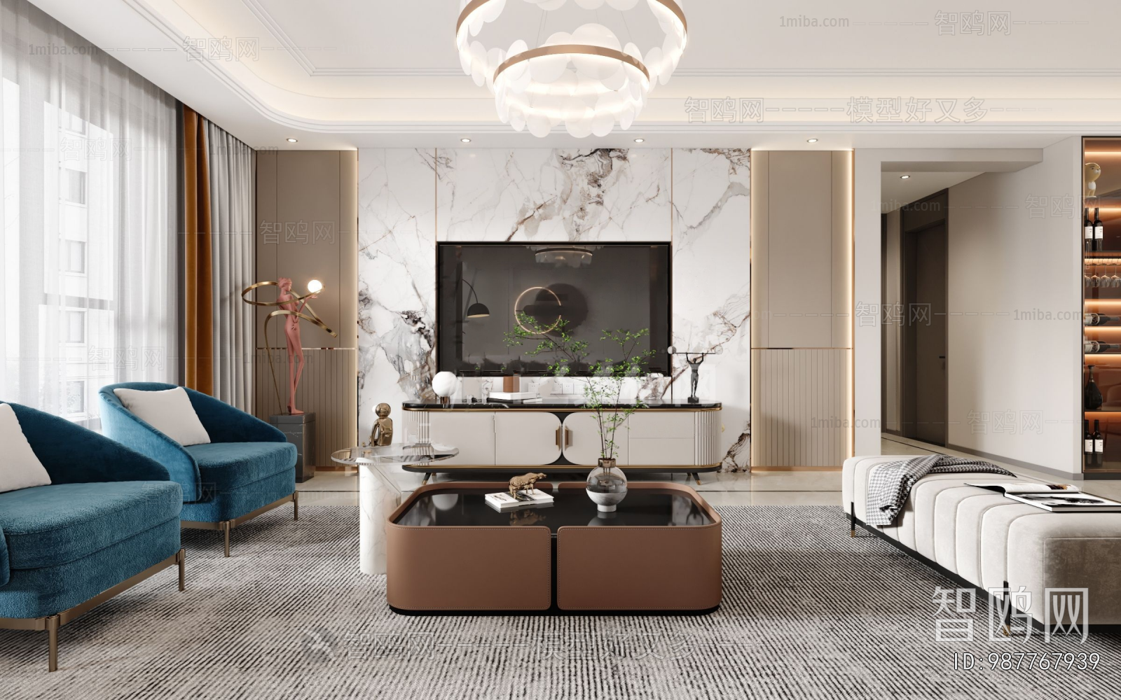 Modern A Living Room