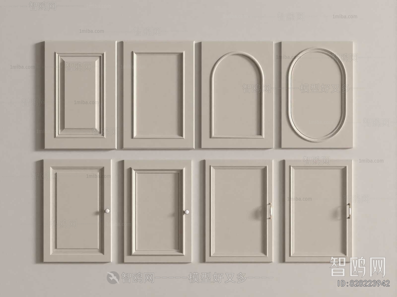 French Style Door Panel