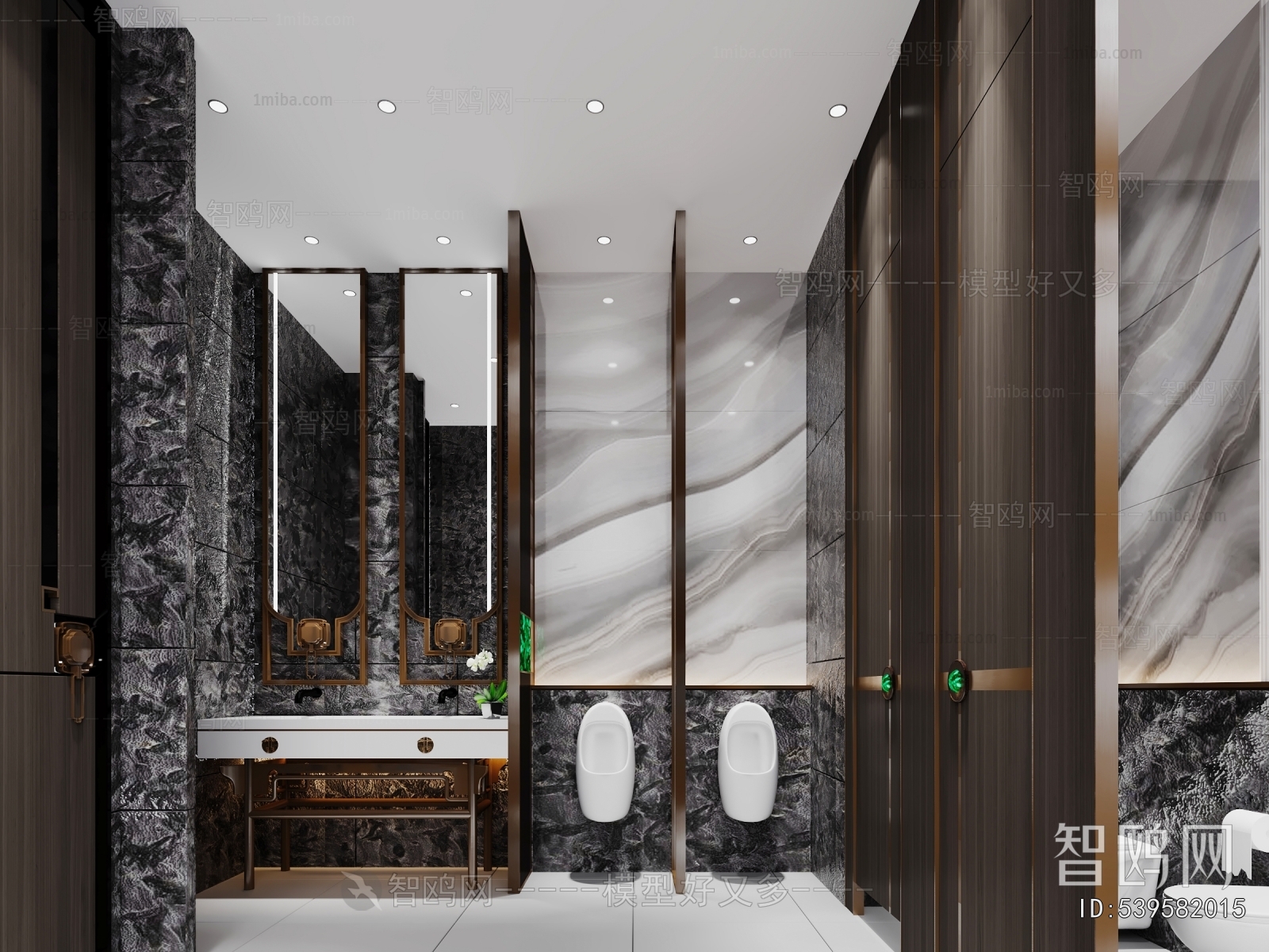 New Chinese Style Public Toilet